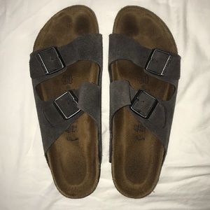 Velvet Gray Birkenstock 42 N